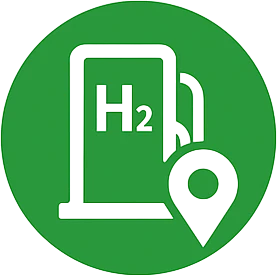 Hydrogen Fuel Finder Logo